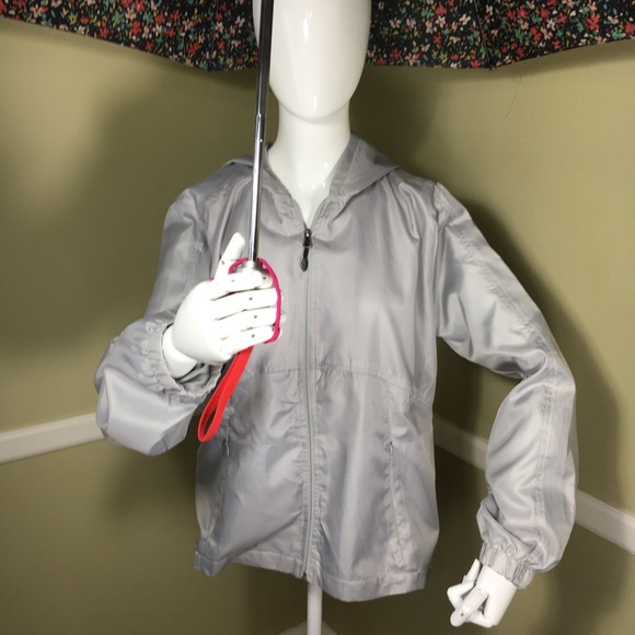 Hannah Jackets & Blazers - Hannah Lightweight Hooded Rain Jacket in Gray